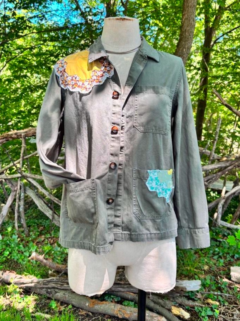 Upcycled light Jacket